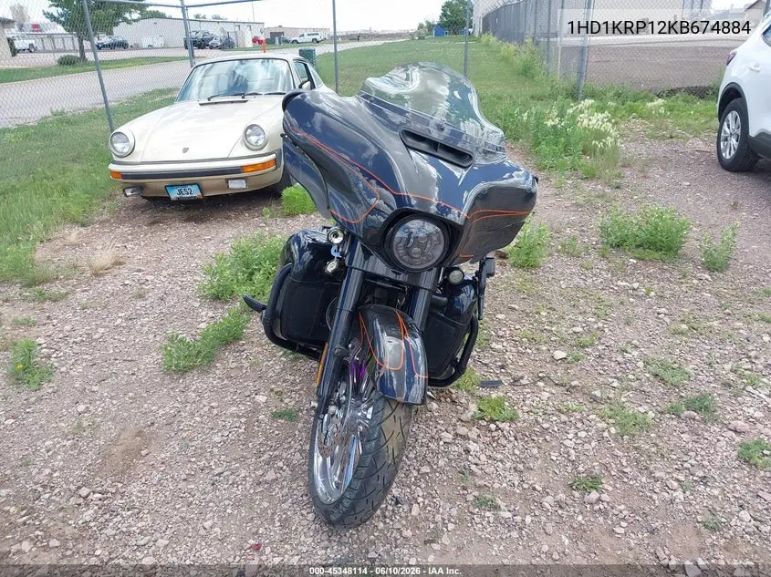 2019 Harley-Davidson Flhxs VIN: 1HD1KRP12KB674884 Lot: 45348114