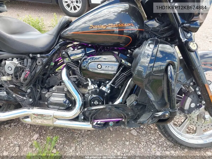 2019 Harley-Davidson Flhxs VIN: 1HD1KRP12KB674884 Lot: 45348114