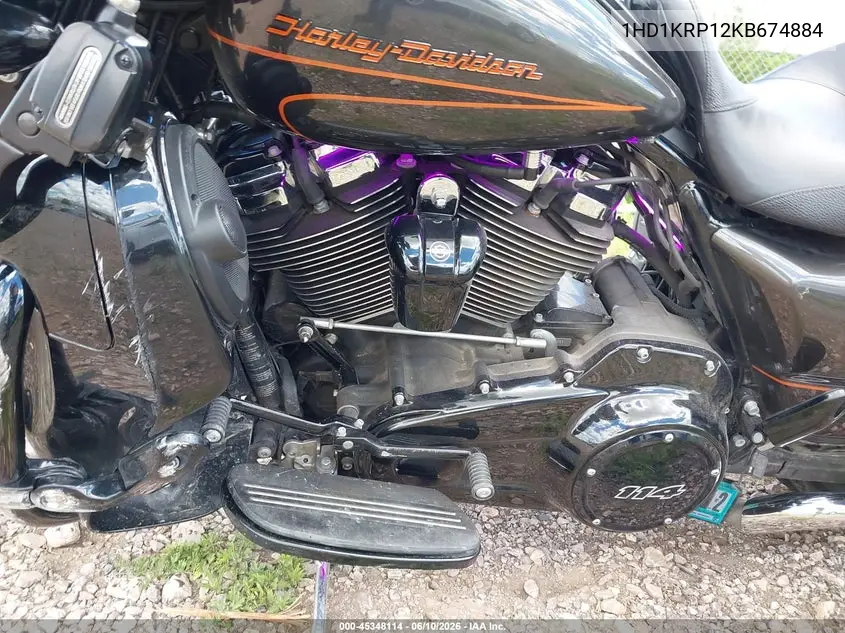 2019 Harley-Davidson Flhxs VIN: 1HD1KRP12KB674884 Lot: 45348114