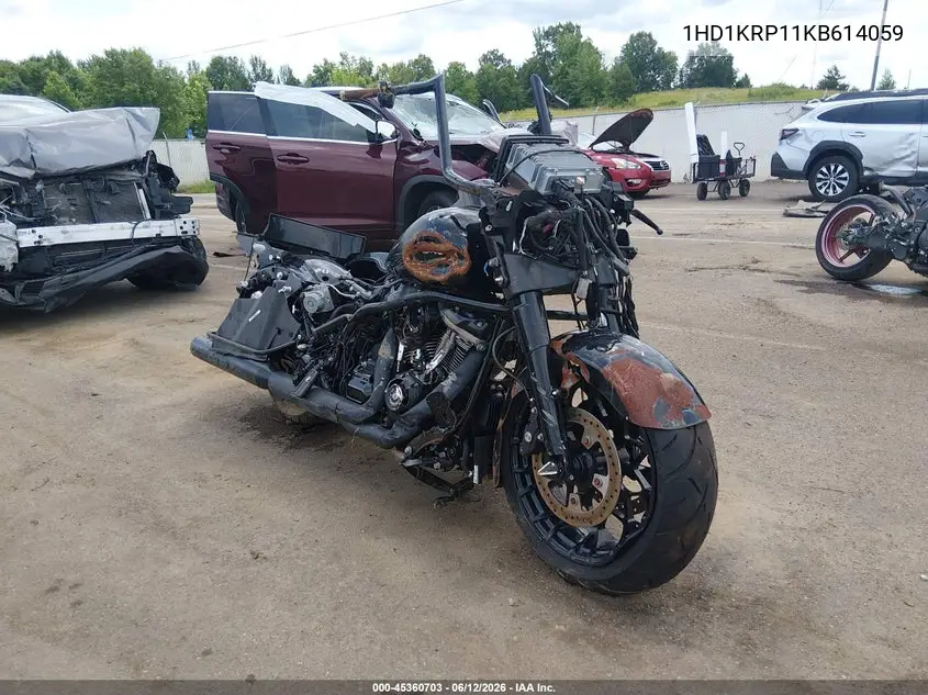 2019 Harley-Davidson Flhxs VIN: 1HD1KRP11KB614059 Lot: 45360703