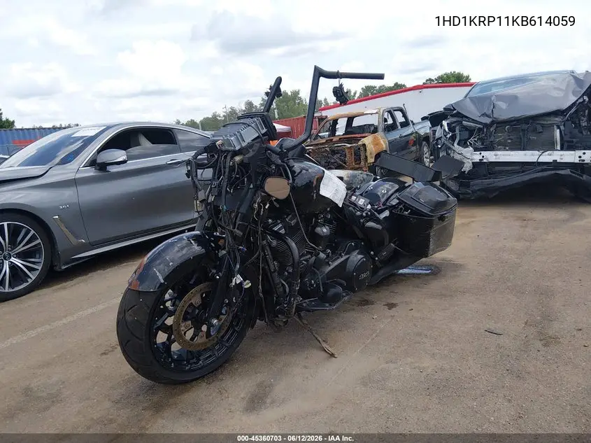 2019 Harley-Davidson Flhxs VIN: 1HD1KRP11KB614059 Lot: 45360703