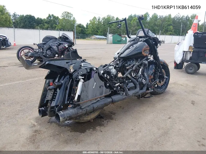 2019 Harley-Davidson Flhxs VIN: 1HD1KRP11KB614059 Lot: 45360703