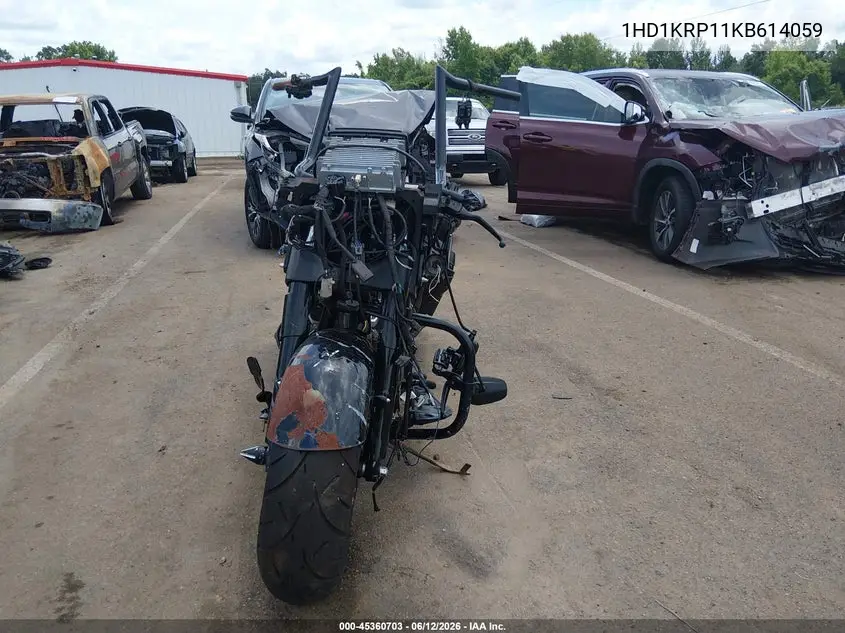 2019 Harley-Davidson Flhxs VIN: 1HD1KRP11KB614059 Lot: 45360703