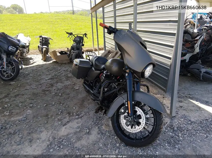 2019 Harley-Davidson Flhxs VIN: 1HD1KRP15KB660638 Lot: 45500539