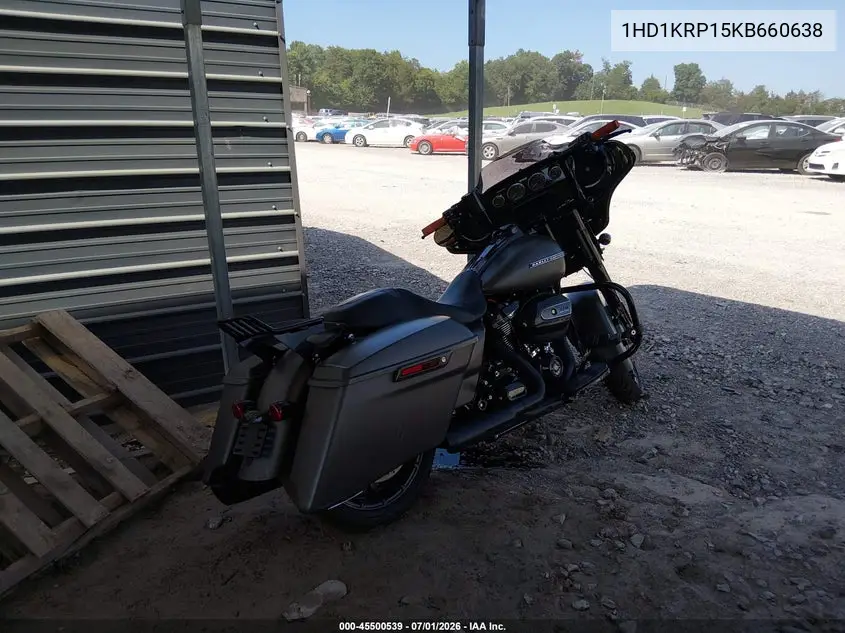 2019 Harley-Davidson Flhxs VIN: 1HD1KRP15KB660638 Lot: 45500539