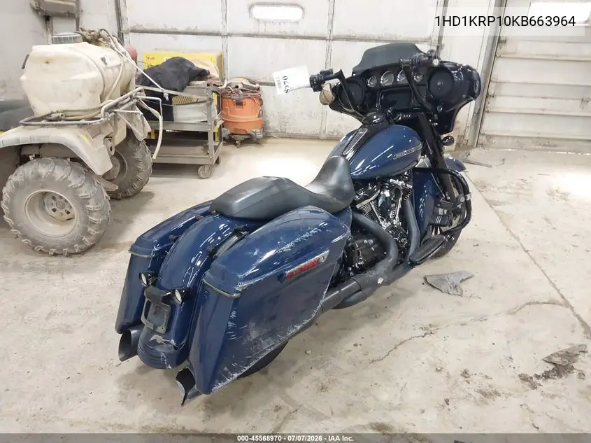 2019 Harley-Davidson Flhxs VIN: 1HD1KRP10KB663964 Lot: 45568970