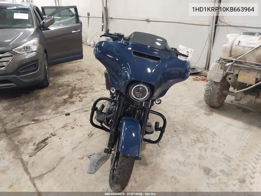 2019 Harley-Davidson Flhxs VIN: 1HD1KRP10KB663964 Lot: 45568970