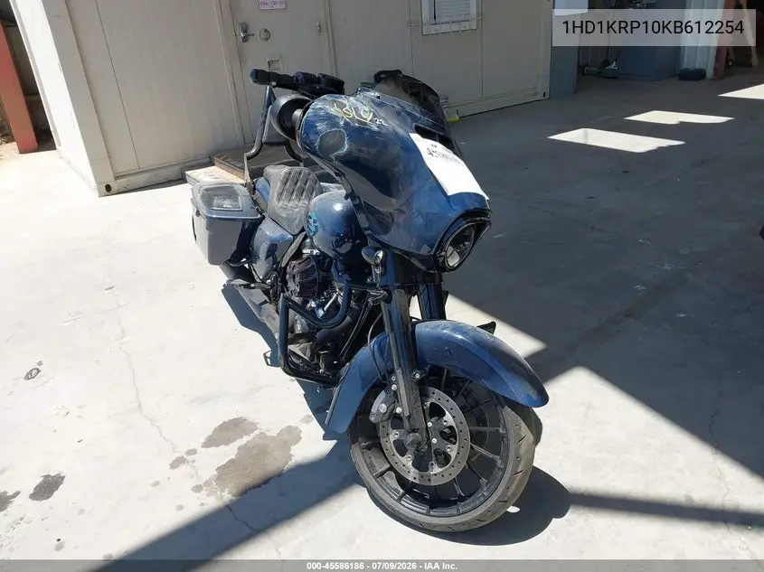 2019 Harley-Davidson Flhxs VIN: 1HD1KRP10KB612254 Lot: 45586186