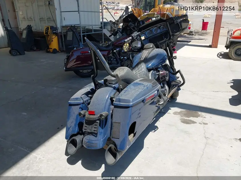 2019 Harley-Davidson Flhxs VIN: 1HD1KRP10KB612254 Lot: 45586186