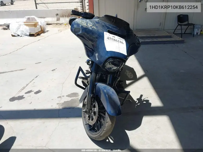 2019 Harley-Davidson Flhxs VIN: 1HD1KRP10KB612254 Lot: 45586186
