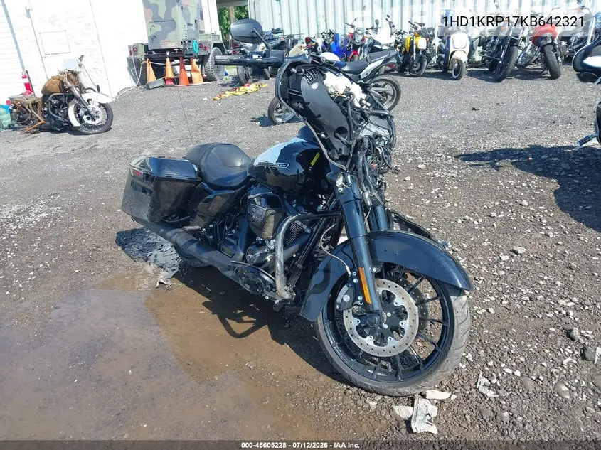 2019 Harley-Davidson Flhxs VIN: 1HD1KRP17KB642321 Lot: 45605228