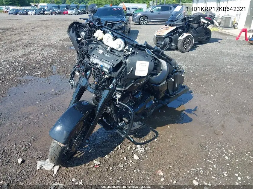 2019 Harley-Davidson Flhxs VIN: 1HD1KRP17KB642321 Lot: 45605228