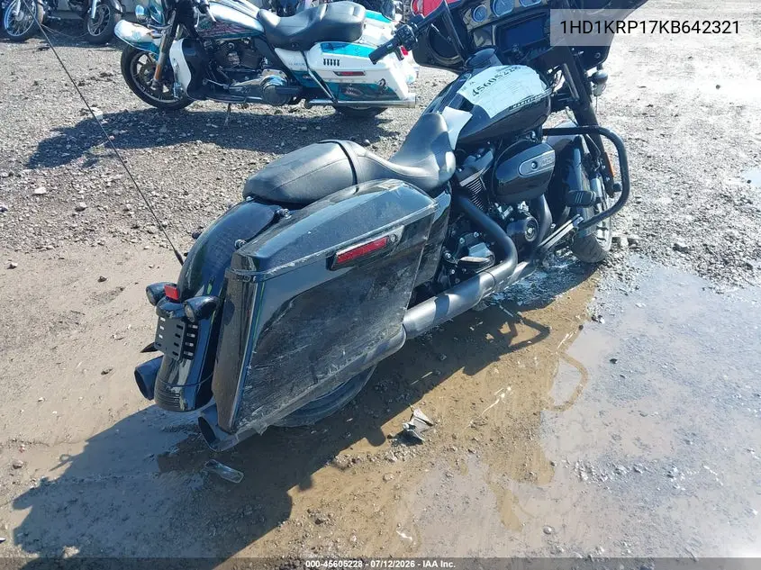 2019 Harley-Davidson Flhxs VIN: 1HD1KRP17KB642321 Lot: 45605228