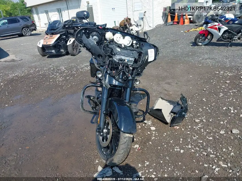 2019 Harley-Davidson Flhxs VIN: 1HD1KRP17KB642321 Lot: 45605228