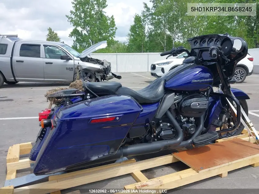 2020 Harley-Davidson Flhxs VIN: 5HD1KRP34LB658245 Lot: 12632062