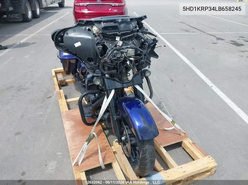 2020 Harley-Davidson Flhxs VIN: 5HD1KRP34LB658245 Lot: 12632062