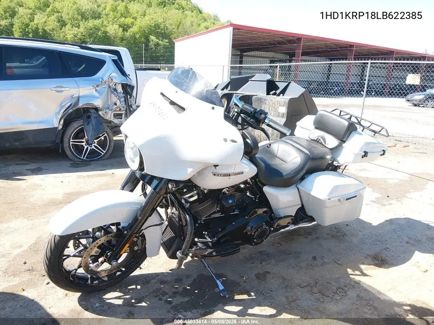 2020 Harley-Davidson Flhxs VIN: 1HD1KRP18LB622385 Lot: 45033414