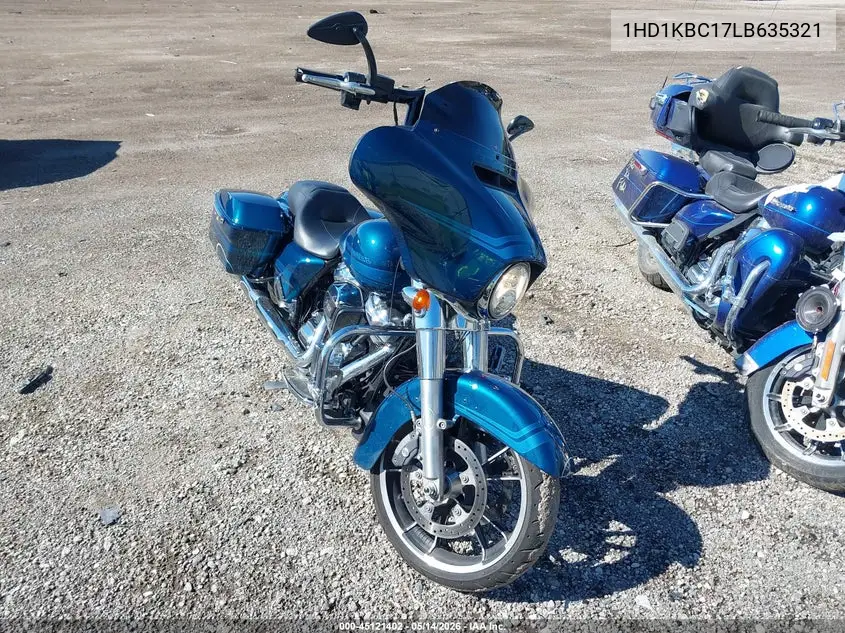 2020 Harley-Davidson Flhx VIN: 1HD1KBC17LB635321 Lot: 45121402