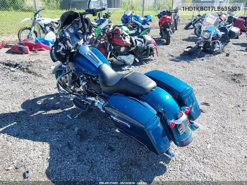 2020 Harley-Davidson Flhx VIN: 1HD1KBC17LB635321 Lot: 45121402