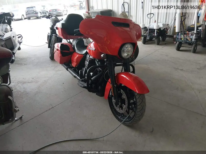 2020 Harley-Davidson Flhxs VIN: 1HD1KRP13LB619636 Lot: 45181734