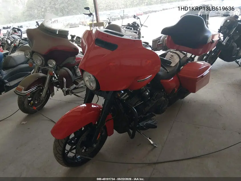 2020 Harley-Davidson Flhxs VIN: 1HD1KRP13LB619636 Lot: 45181734