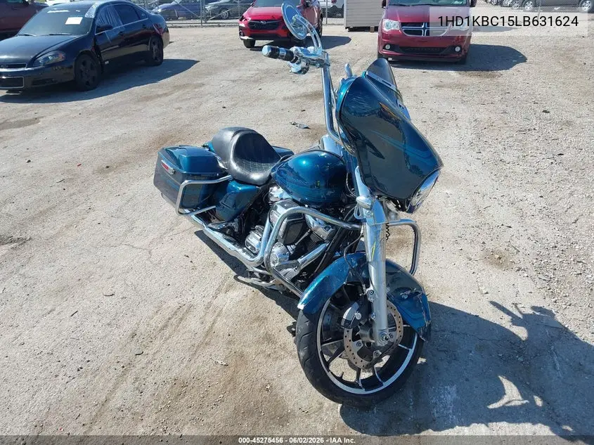 2020 Harley-Davidson Flhx VIN: 1HD1KBC15LB631624 Lot: 45275456