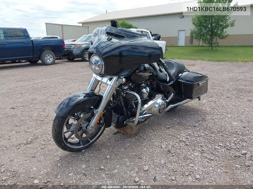 2020 Harley-Davidson Flhx VIN: 1HD1KBC16LB670593 Lot: 45434381