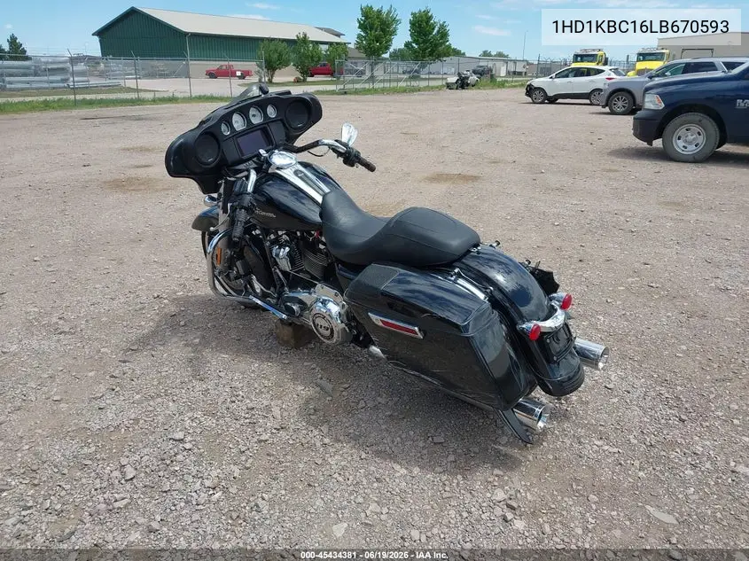 2020 Harley-Davidson Flhx VIN: 1HD1KBC16LB670593 Lot: 45434381
