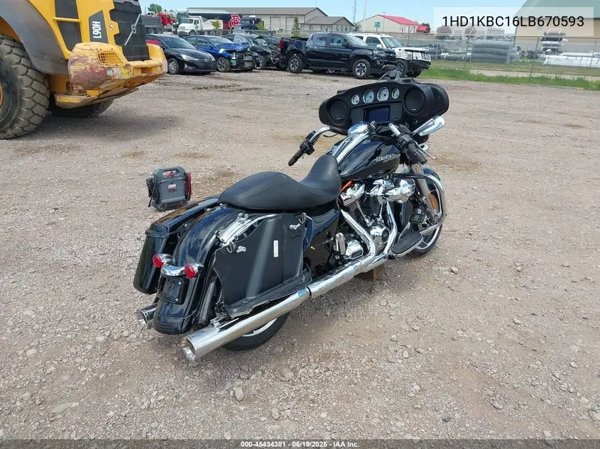2020 Harley-Davidson Flhx VIN: 1HD1KBC16LB670593 Lot: 45434381