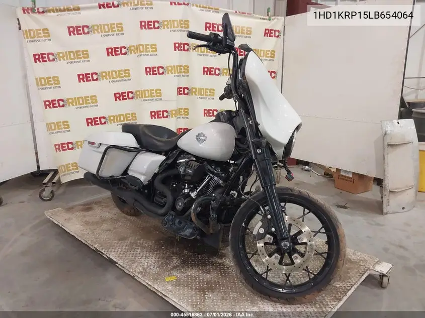 2020 Harley-Davidson Flhxs VIN: 1HD1KRP15LB654064 Lot: 45516863