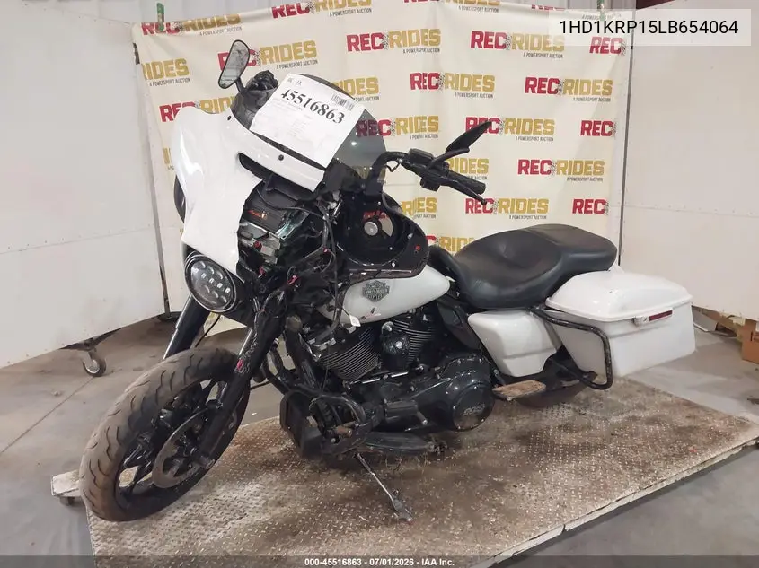 2020 Harley-Davidson Flhxs VIN: 1HD1KRP15LB654064 Lot: 45516863