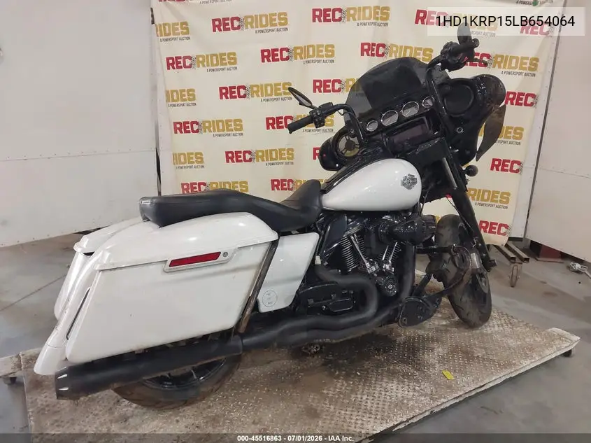 2020 Harley-Davidson Flhxs VIN: 1HD1KRP15LB654064 Lot: 45516863