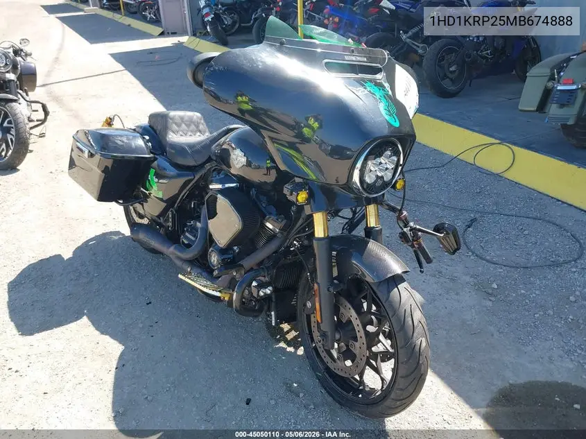 2021 Harley-Davidson Flhxs VIN: 1HD1KRP25MB674888 Lot: 45050110