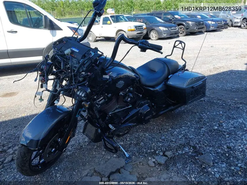 2021 Harley-Davidson Flhxs VIN: 1HD1KRP12MB628359 Lot: 45109998