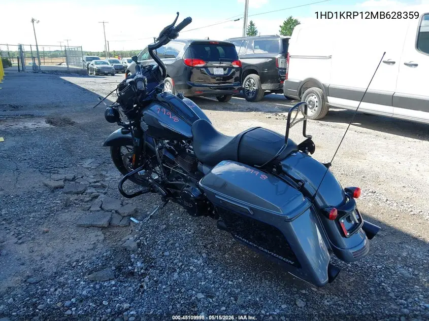 2021 Harley-Davidson Flhxs VIN: 1HD1KRP12MB628359 Lot: 45109998