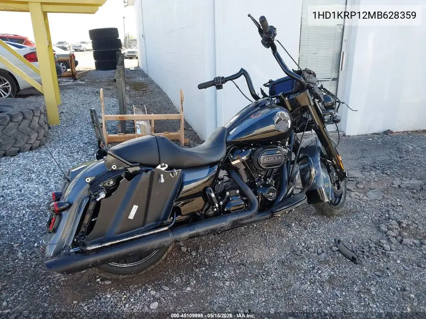 2021 Harley-Davidson Flhxs VIN: 1HD1KRP12MB628359 Lot: 45109998