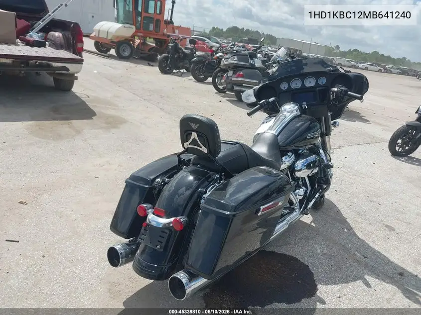 2021 Harley-Davidson Flhx VIN: 1HD1KBC12MB641240 Lot: 45339810