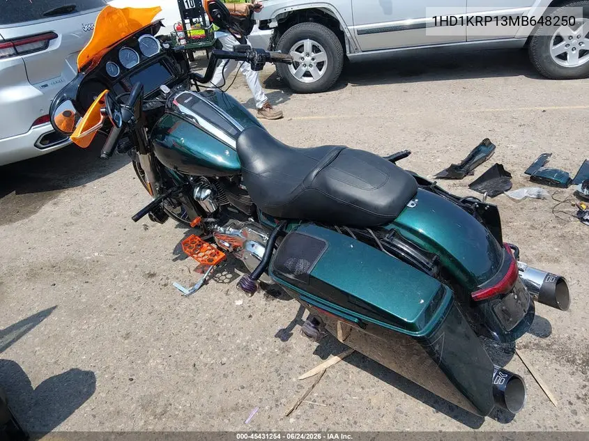 2021 Harley-Davidson Flhxs VIN: 1HD1KRP13MB648250 Lot: 45431254