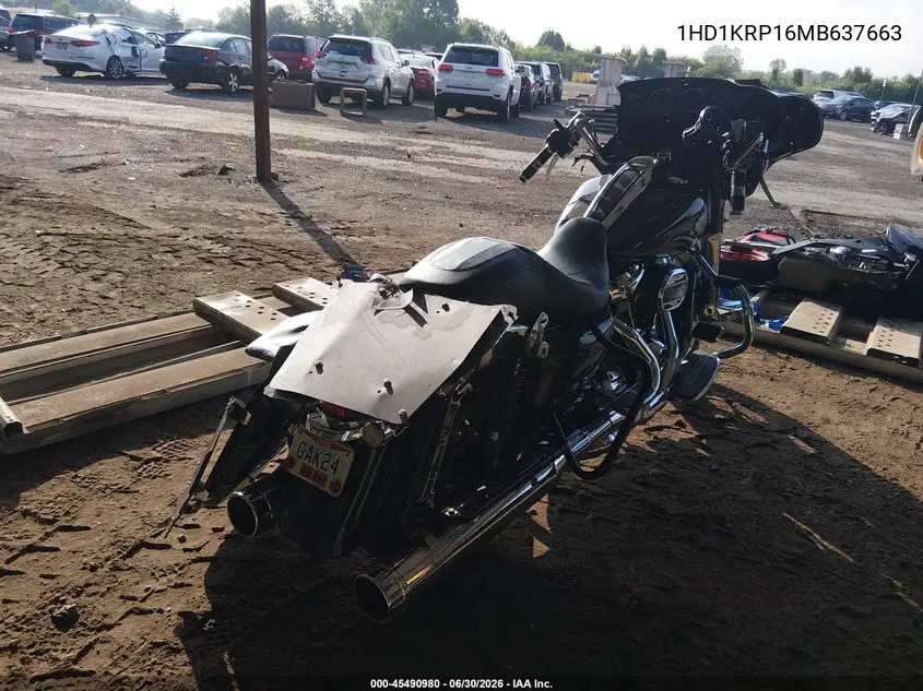 2021 Harley-Davidson Flhxs VIN: 1HD1KRP16MB637663 Lot: 45490980