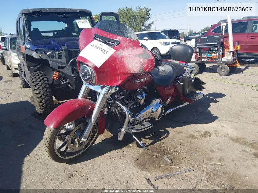 2021 Harley-Davidson Flhx VIN: 1HD1KBC14MB673607 Lot: 45508485