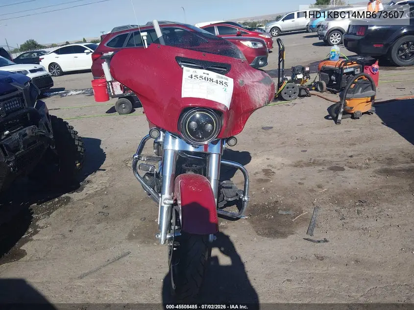 2021 Harley-Davidson Flhx VIN: 1HD1KBC14MB673607 Lot: 45508485