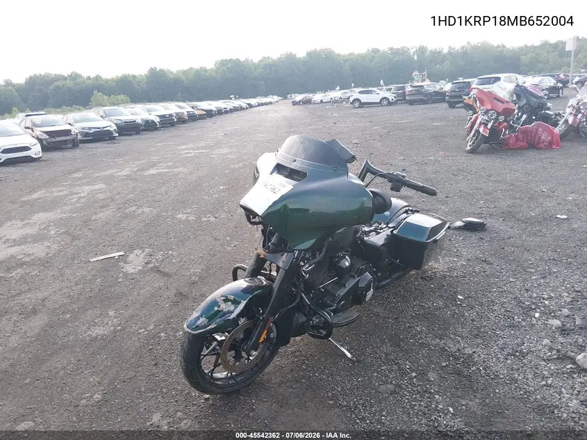 2021 Harley-Davidson Flhxs VIN: 1HD1KRP18MB652004 Lot: 45542362