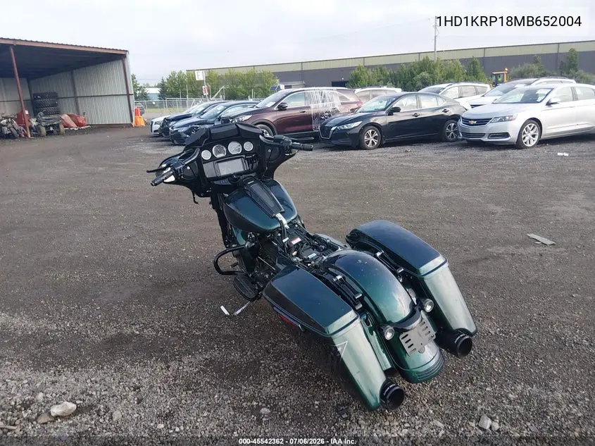 2021 Harley-Davidson Flhxs VIN: 1HD1KRP18MB652004 Lot: 45542362