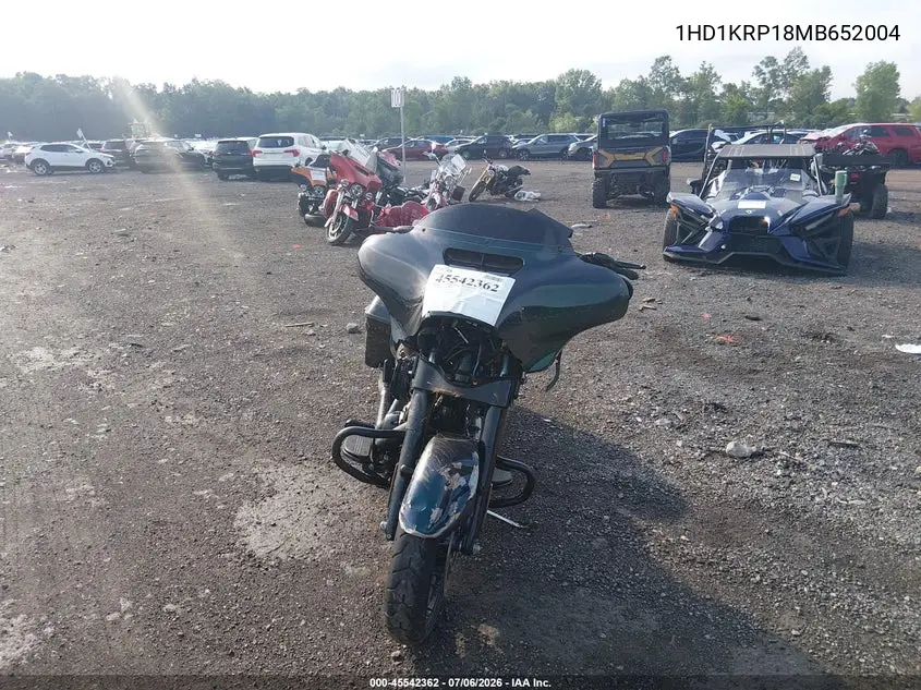 2021 Harley-Davidson Flhxs VIN: 1HD1KRP18MB652004 Lot: 45542362