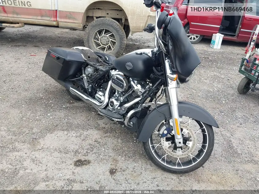 2022 Harley-Davidson Flhxs VIN: 1HD1KRP11NB669468 Lot: 45353893
