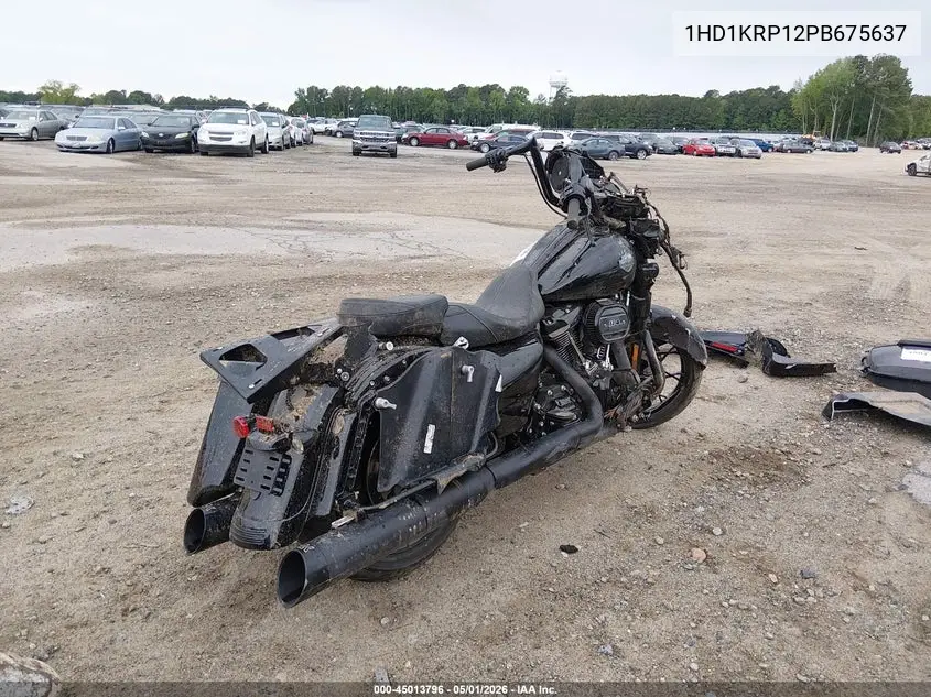 2023 Harley-Davidson Flhxs VIN: 1HD1KRP12PB675637 Lot: 45013796