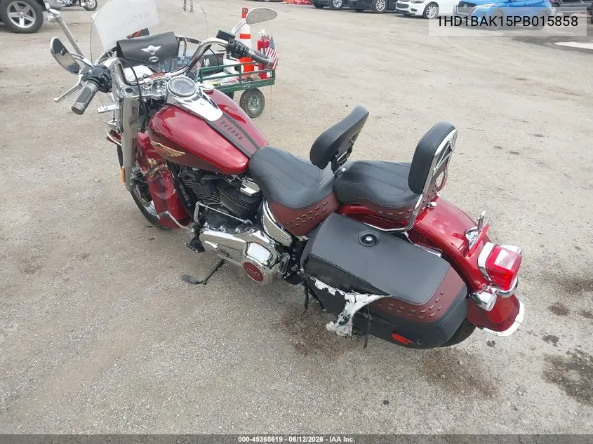 2023 Harley-Davidson Flhcsanv VIN: 1HD1BAK15PB015858 Lot: 45365619