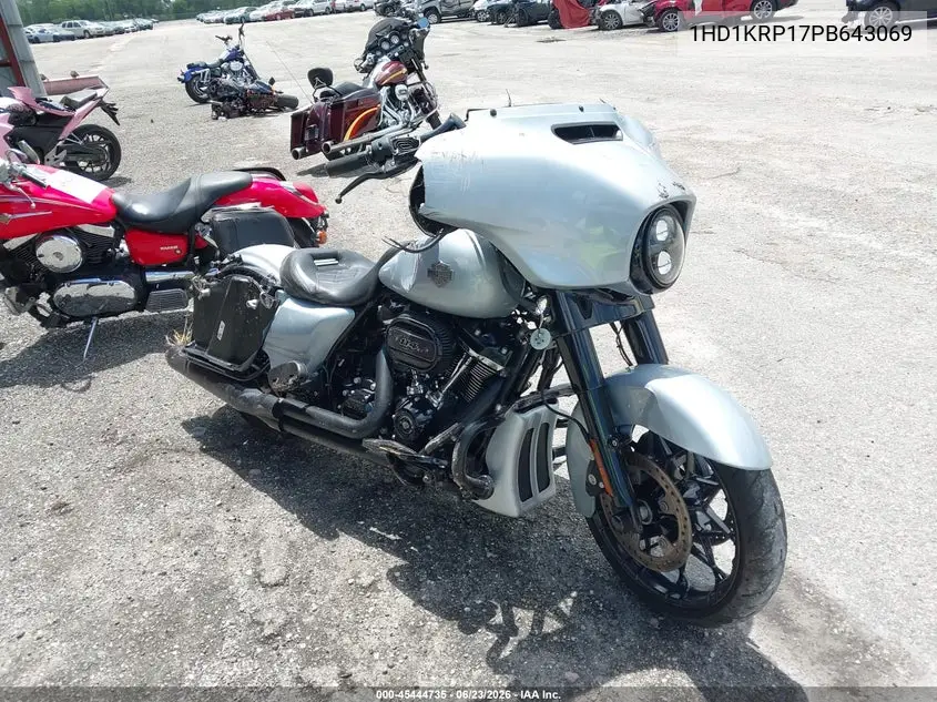 2023 Harley-Davidson Flhxs VIN: 1HD1KRP17PB643069 Lot: 45444735