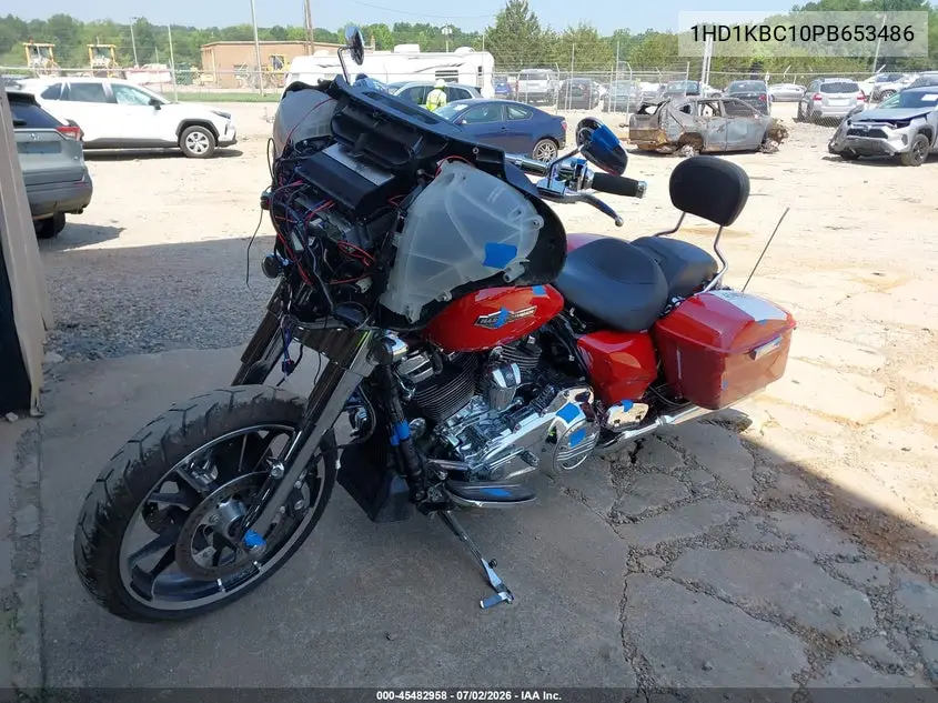 2023 Harley-Davidson Flhx VIN: 1HD1KBC10PB653486 Lot: 45482958