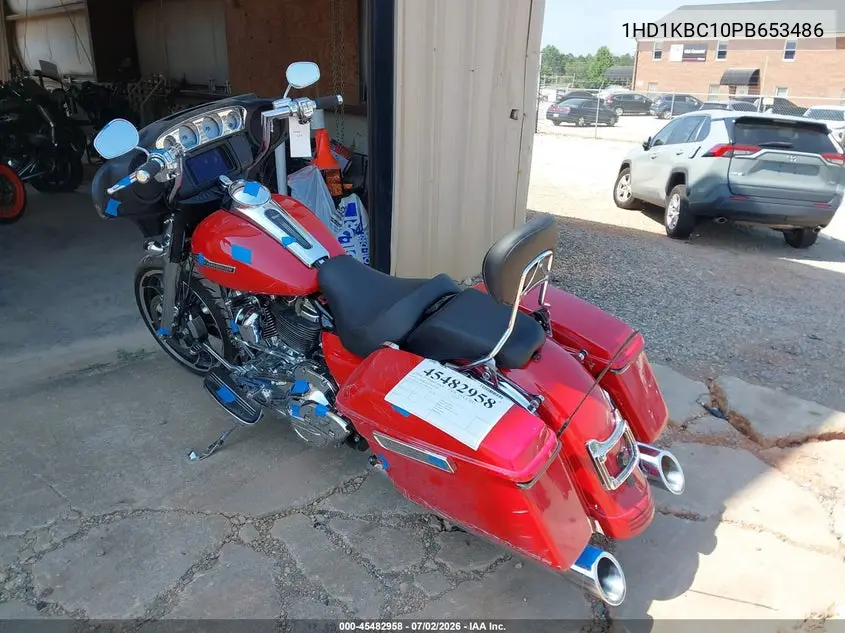 2023 Harley-Davidson Flhx VIN: 1HD1KBC10PB653486 Lot: 45482958